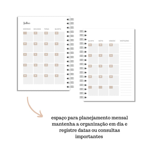 Agenda Planner 2026 Oceano