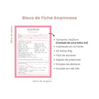 Ficha de Anamnese Massagem
