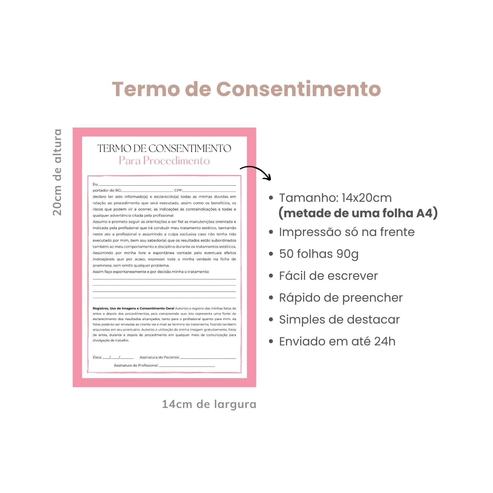 Termo de Consentimento Para Procedimentos