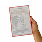 Ficha de Anamnese Alongamento de Unhas